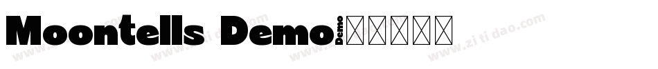 Moontells Demo字体转换